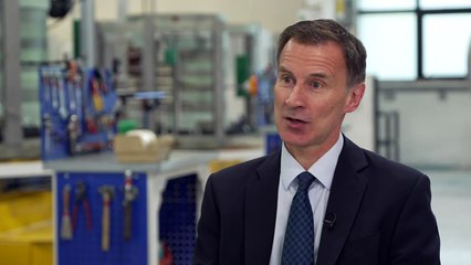 Hunt: Latest UK economic growth is encouraging