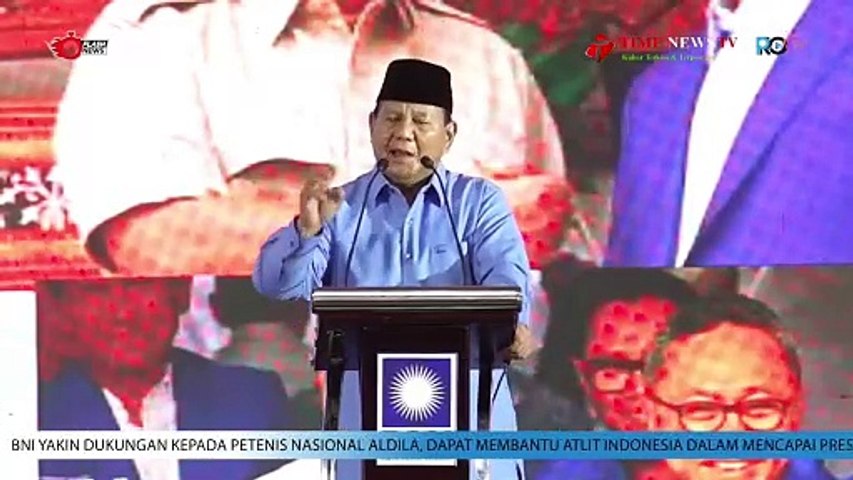 Cerita Prabowo Soal Angka 8 dan 13 Yang Kerap Muncul Di Hidupnya