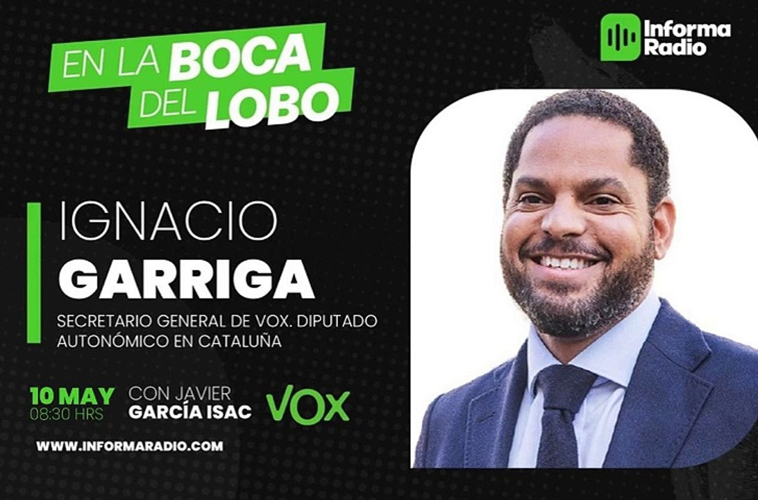 Ignacio Garriga: 'En Cataluña el miedo ha cambiado de bando'