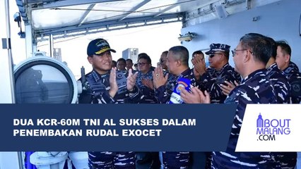 DUA KCR-60M TNI AL SUKSES LUNCURKAN RUDAL EXOCET MM40 BLOCK 3 DALAM LATOPSLAGAB 2024