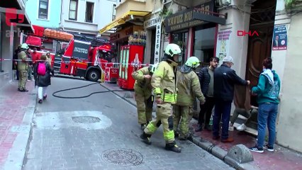 Beyoğlu’nda apart otelde yangın