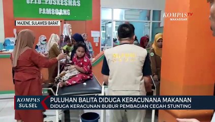 Puluhan Balita Diduga Keracunana Makanan Pembagian Cegah Stunting