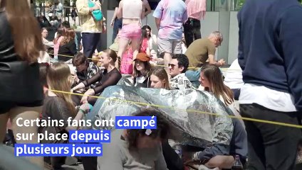 Musique: les fans de Taylor Swift affluent au premier concert à Paris