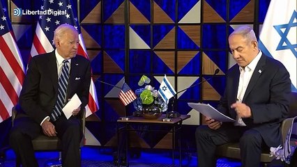 Netanyahu "espera superar" las diferencias con Biden respecto a la operación en Gaza