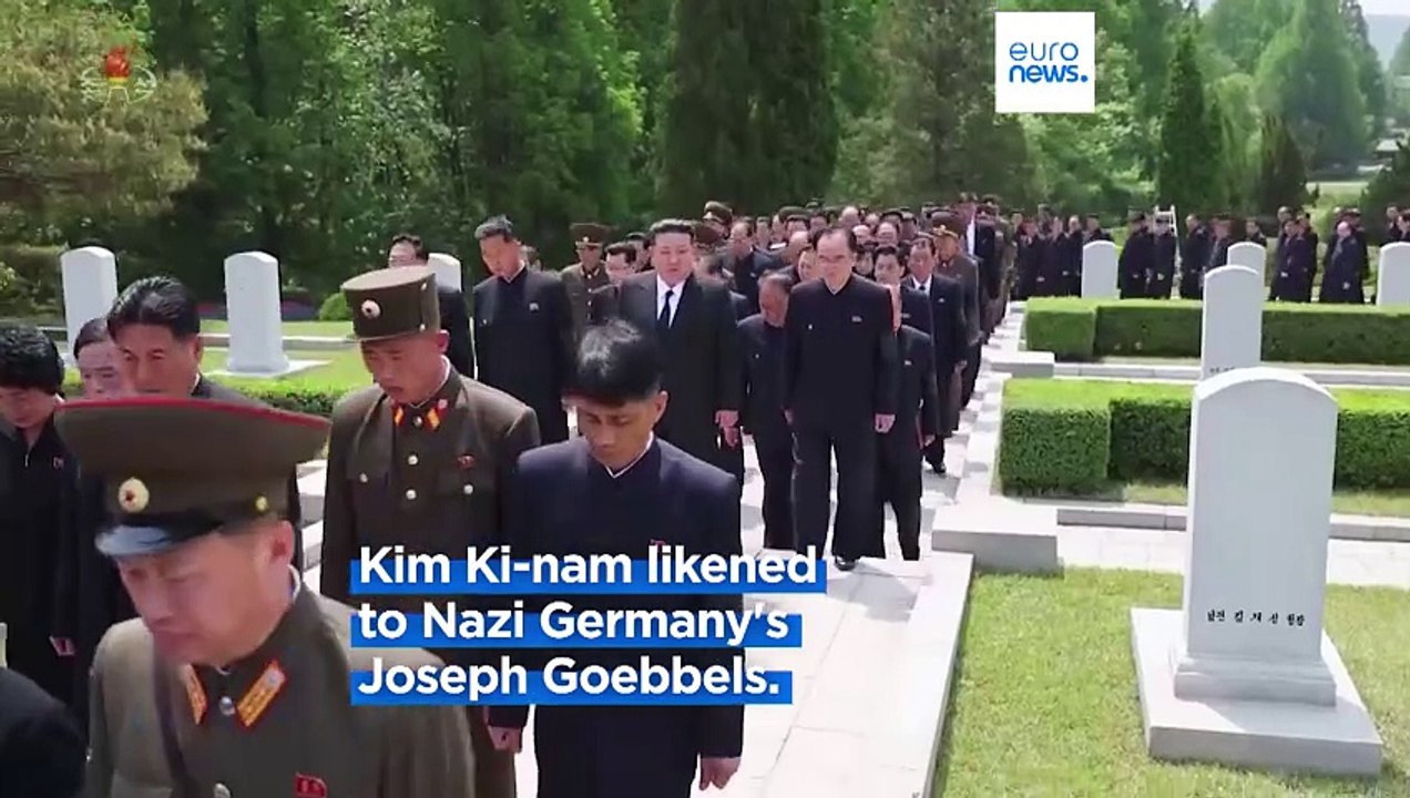 North Korean leader Kim Jong-un commemorates death of chief propagandist