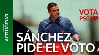 Pedro Sánchez piede el voto para Illa para frenar a PP y Vox