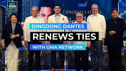 NSOTV: Dingdong Dantes renews ties with GMA Network