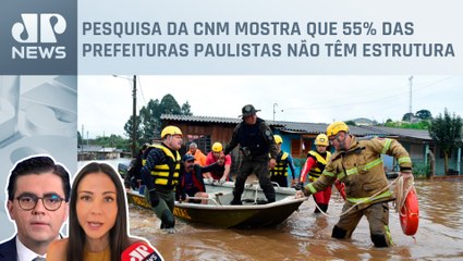 Download Video: 35% dos municípios de SP possuem preparo para eventos climáticos extremos; Amanda e Vilela comentam