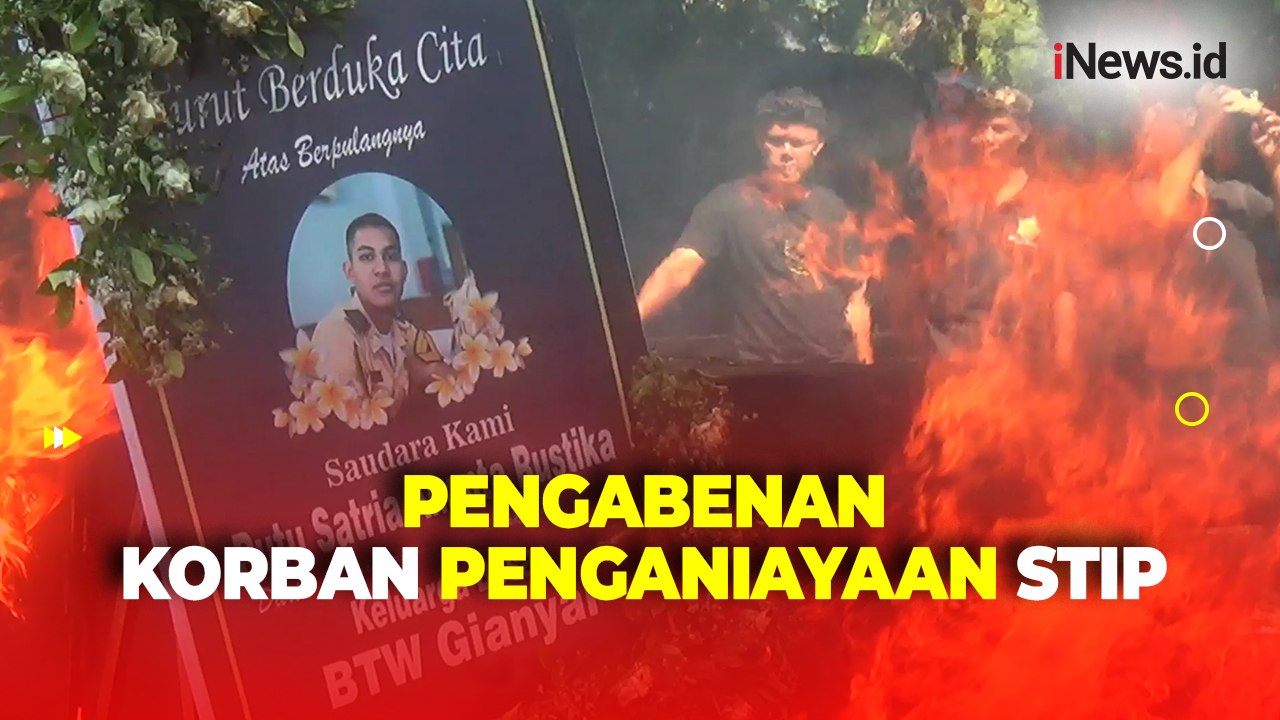 Prosesi Pengabenan Taruna STIP yang Tewas Dianiaya Senior, Isak Tangis Keluarga Pecah