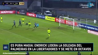 Es pura magia: Endrick lidera la goleada del Palmeiras en la Libertadores y se mete en octavos