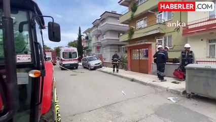 Çorum'da piknik tüpü patladı: 2 kişi yaralandı