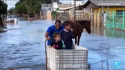 Inondations au Brésil : plus de 400 localités impactées, le gouvernement promet une aide de 10 milliards d'euros