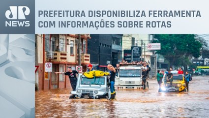 Avenidas seguem interditadas em Canoas (RS) nesta sexta (10)