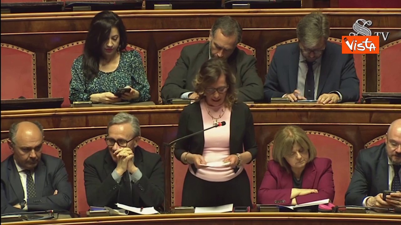 Tensione al Senato su Falcinelli, Tajani alla Sinistra: "Non siete abituati alla buona educazione"