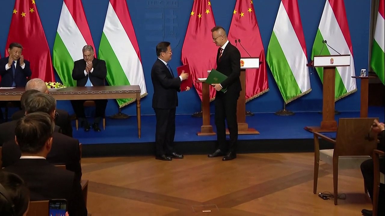 Xi in Ungarn: "Beste Beziehungen in der Geschichte beider Länder"