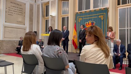 Entrega de la Cruz de Alfonso X El Sabio a Diego Fernández Magdaleno. Madrid, 10 de mayo de 2024.