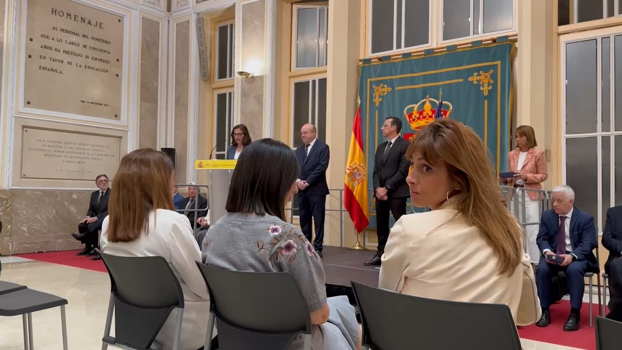 Entrega de la Cruz de Alfonso X El Sabio a Diego Fernández Magdaleno. Madrid, 10 de mayo de 2024.