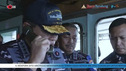 Latopslagab 2024 TNI AL di perairan Laut Bali, pada 8-9 Mei 2024