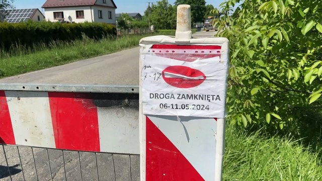 Krzeczów - remont drogi powiatowej