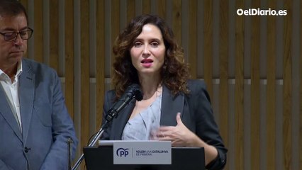 Ayuso critica las protestas universitarias contra Israel y dice que se señala a empresas como "con la estrella de David"