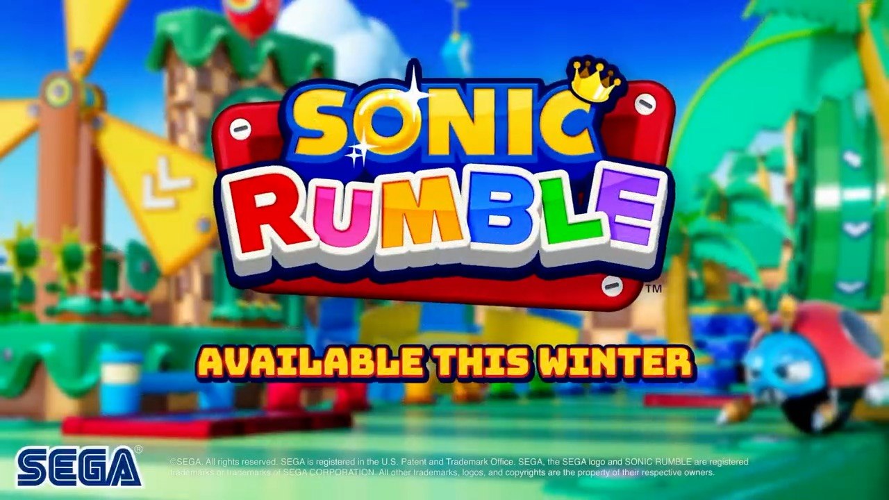 Sonic Rumble Official Announcement Trailer