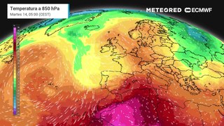 Una masa de aire polar traerá un descenso térmico generalizado a España