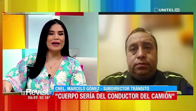 Resultados forenses determinarán si restos hallados son del conductor del camión que chocó con un cisterna