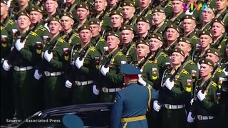 URA! Rusia Pamer Kekuatan Militer Besar-besaran
