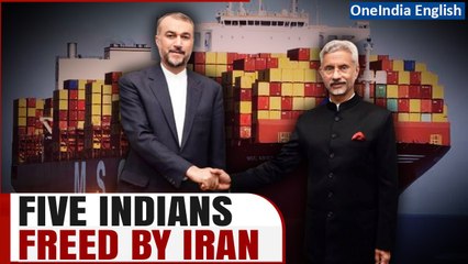 Diplomatic Triumph: Remaining 5 Indian Sailors Released from Seized MSC Aries Ship by Iran |Oneindia