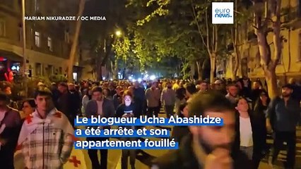 Tensions à Tbilissi après l'arrestation d'un blogueur
