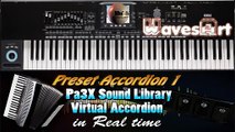 Korg Pa4X Pa3X Virtual Accordion