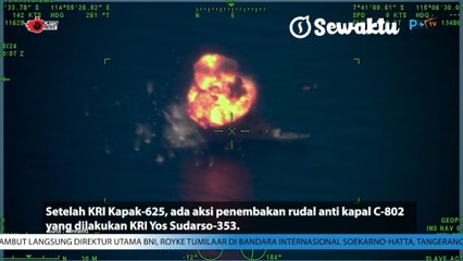 Ini Dia Momen Latopslagab 2024 TNI AL di Perairan Laut Bali