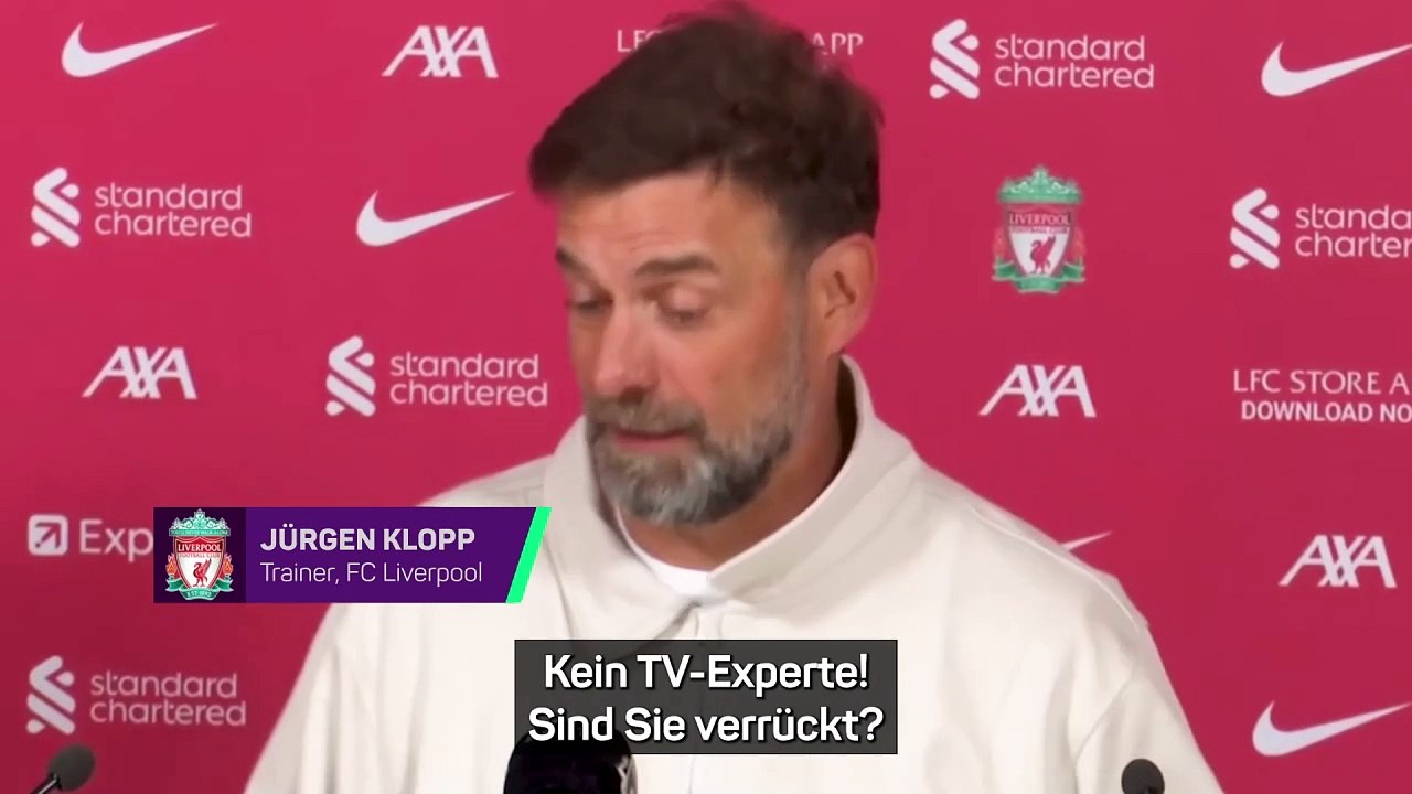 'Sind Sie verrückt?' - Klopp über Dortmunds Final-Einzug