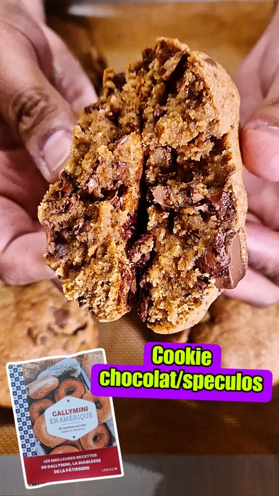 Cookie chocolat / speculos de @gallymini_