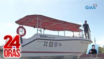 SESSY E-boat, ang 1st Filipino-made electric boat ng bansa mas tipid at environment friendly | 24 Oras