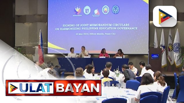 DepEd at iba pang ahensya ng gobyerno, lumagda ng dalawang joint memorandum circular para matiyak...