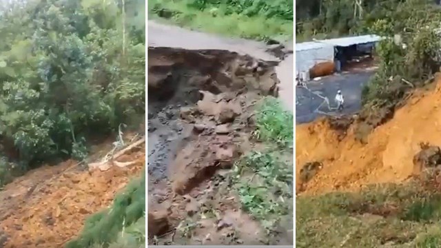 Lluvias en el país causan emergencias Valle, Antioquia y Santander