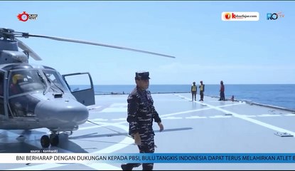 Latopslagab 2024 TNI AL di perairan Laut Bali, pada 8-9 Mei 2024