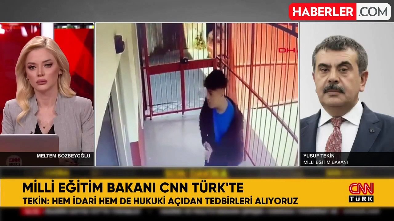 Bakan Tekin: Öğretmene şiddete yasal düzenleme haftaya Meclis'e gelir, Haziran başında yasalaşmasını bekliyoruz