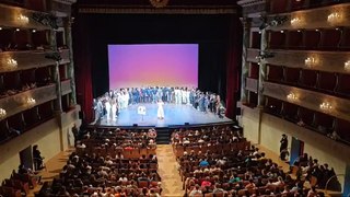 Donizetti, Il piccolo compositore degli studenti: Rataplan finale e dedica a Diego Sangalli