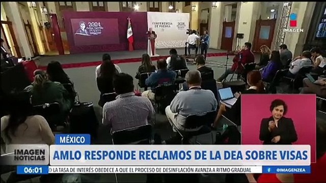 López Obrador responde a los reclamos de la DEA sobre visas de trabajo