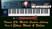 Korg Kronos EXs Middle Eastern Winds & Violins