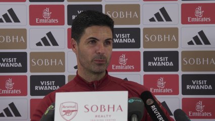 My brain just tells the players we will lift the league - Arteta