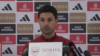 Arteta focused and excited for United test