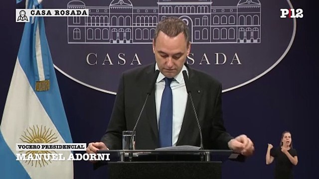 Adorni dice que el 2º Paro Nacional es inentendible : solo se van a ganar el odio de los argentinos
