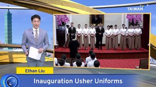 Taiwan Reveals Usher Uniforms for May 20 Inauguration of Incoming President Lai