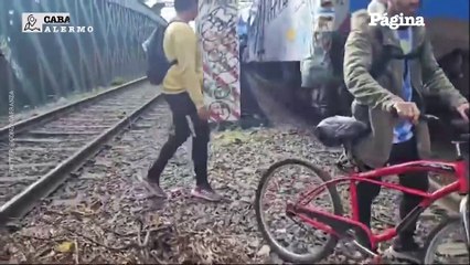 Descarriló un tren del ramal San Martín en Palermo: importante operativo del SAME