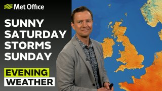 Met Office Evening Weather Forecast 10/05/24 – Clear for Majority