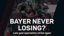 Bayer Never Losing? – Late goal specialists strike again