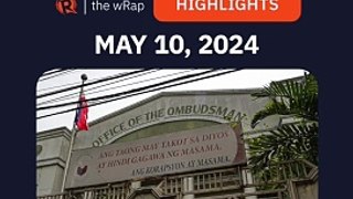 Today's headlines: Chinese diplomats, Sharon & Kiko vs Cristy Fermin, Ben&Ben | The wRap | May 10, 2024